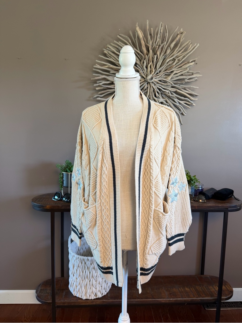 Altar’d‎ State Cardigan with Stars